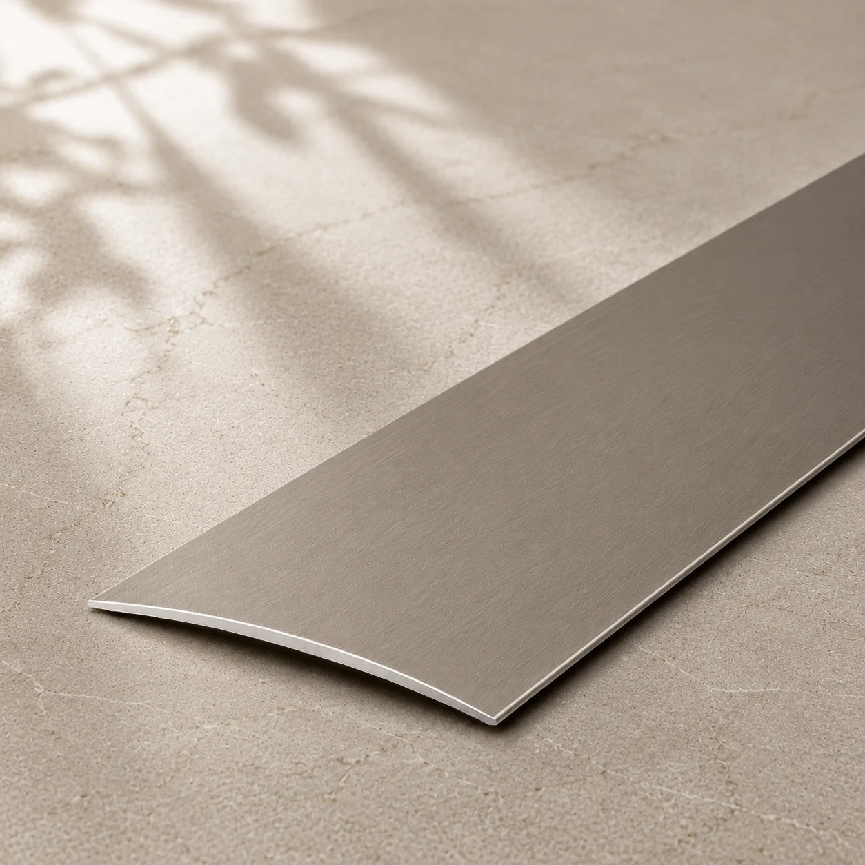 80mm Self-Adhesive Aluminium Door Threshold Strip In Champagne Color